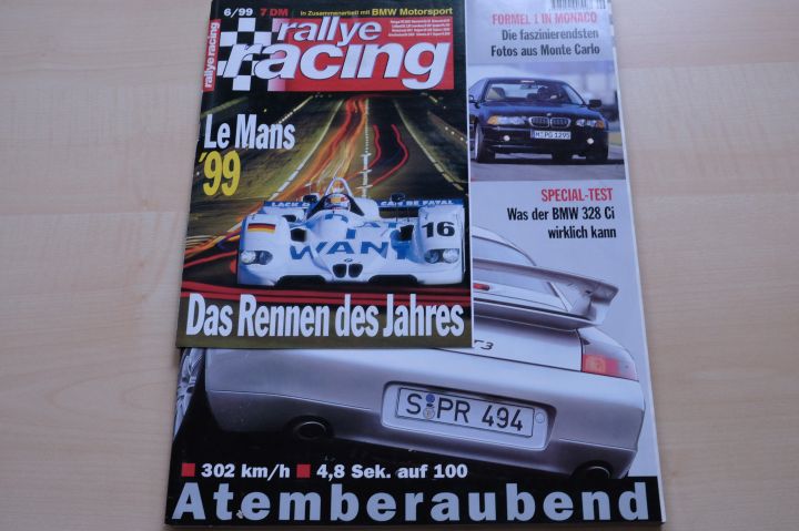 Deckblatt Rallye Racing (06/1999)